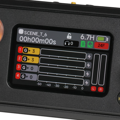 PR-4 32-Bit Float 4-Input Audio Recorder