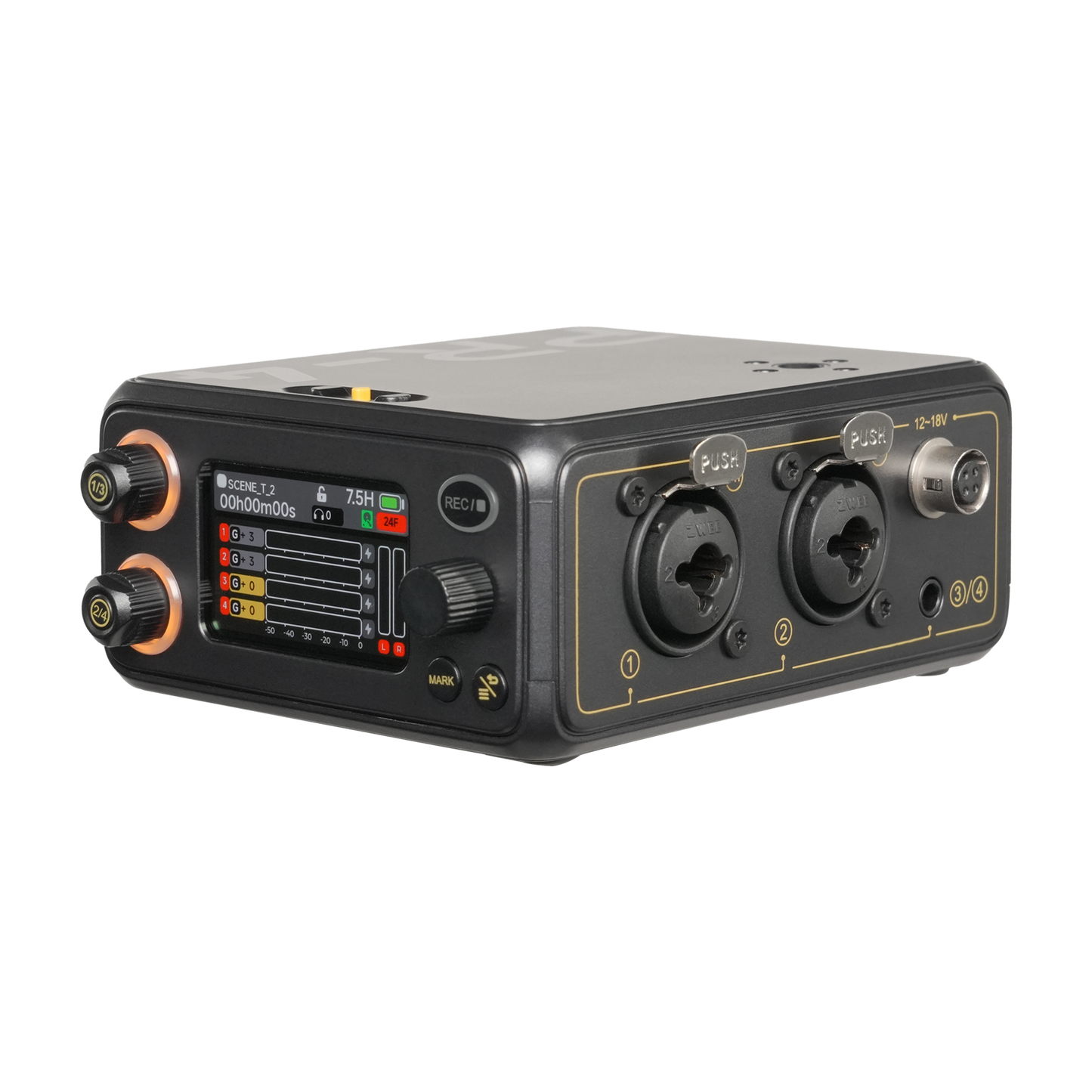 PR-4 32-Bit Float 4-Input Audio Recorder