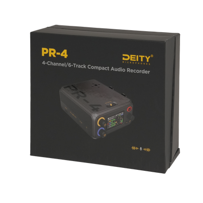 PR-4 32-Bit Float 4-Input Audio Recorder