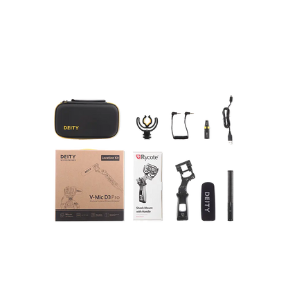 V-Mic D3 Pro Location Kit Deity Microphones